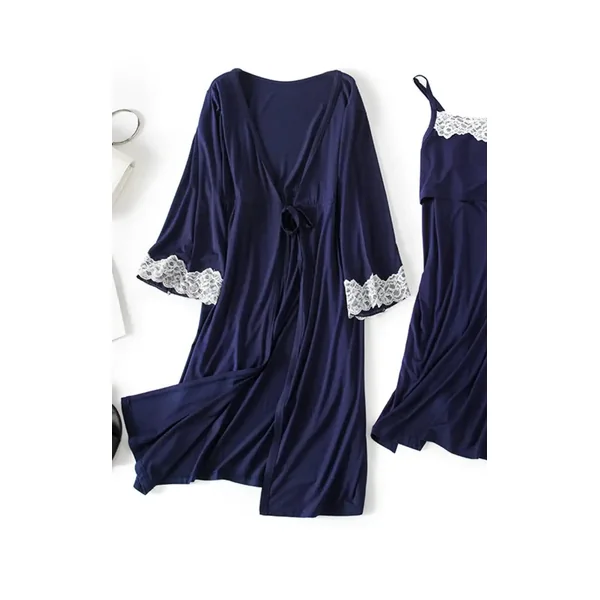 Chemise de Nuit en Dentelle Femme Enceinte