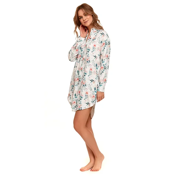 Chemise de nuit grossesse et allaitement grand confort en bambou biologique - Reste 1L