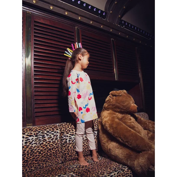 Chemise de nuit phosphorescente imprimée pour fille - Soins Bébé Naturels & Produits Maman Après Naissance