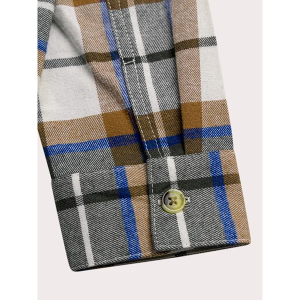 Chemise en flanelle à carreaux avec capuche - Soins Bébé Naturels & Produits Maman Après Naissance