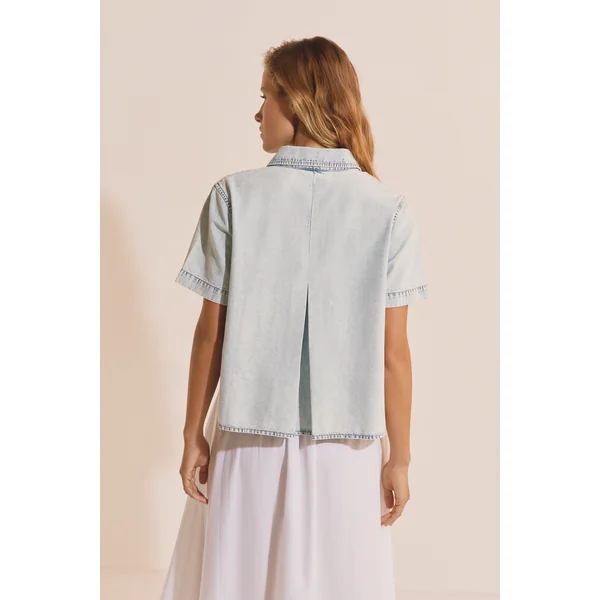 Chemise manches courtes en coton