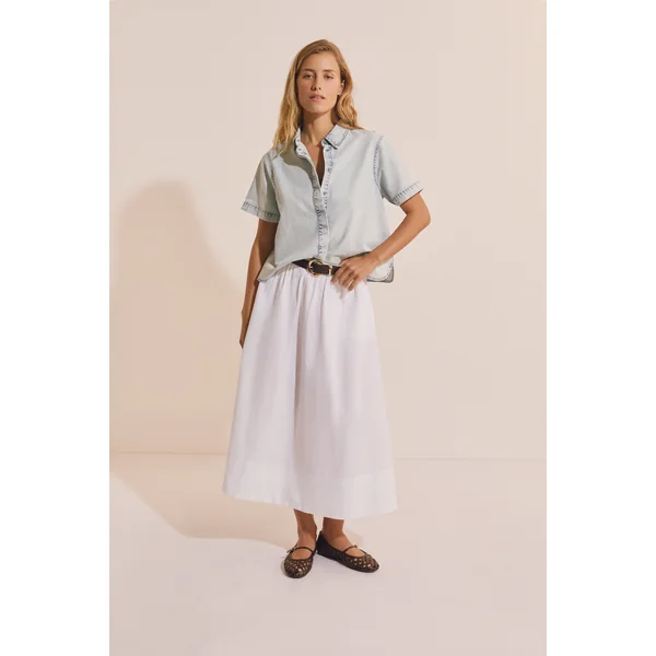 Chemise manches courtes en coton