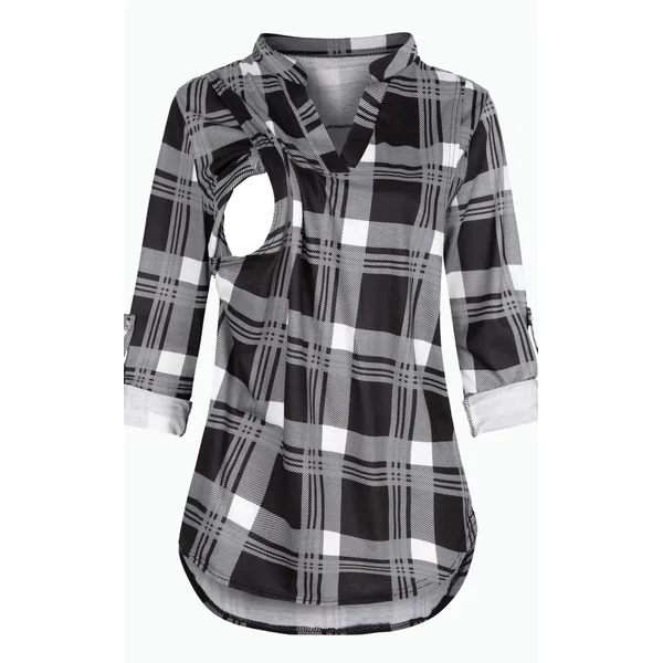 Chemise T-Shirt Allaitement Col V