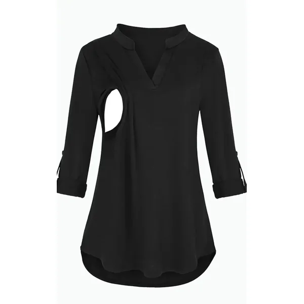 Chemise T-Shirt Allaitement Col V