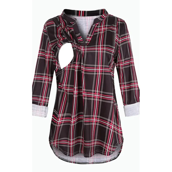 Chemise T-Shirt Allaitement Col V