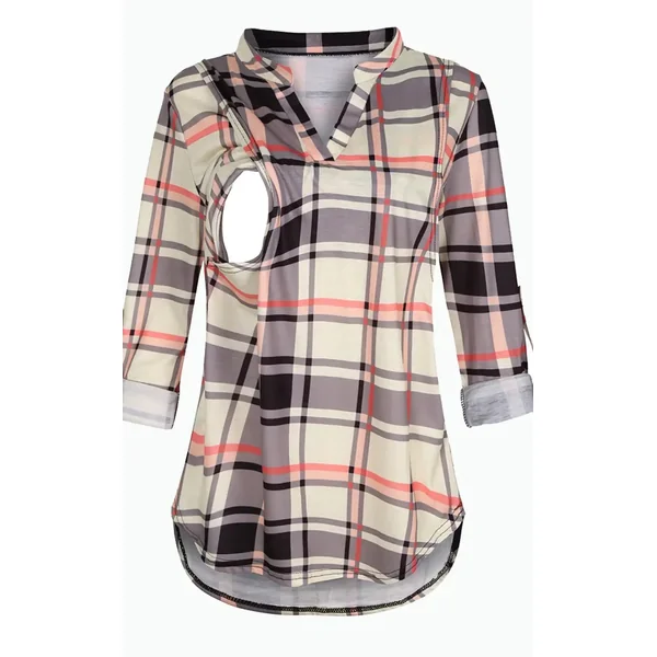 Chemise T-Shirt Allaitement Col V