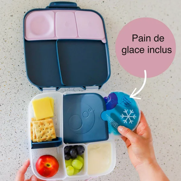 Children's bento lunch box large format 2-litre
