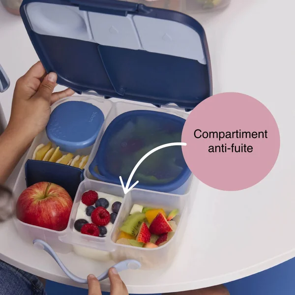 Children's bento lunch box large format 2-litre
