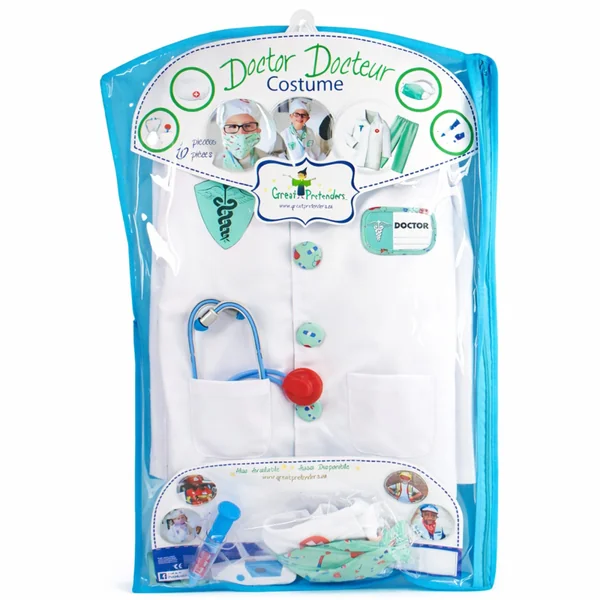 Children's doctor costume with accessories