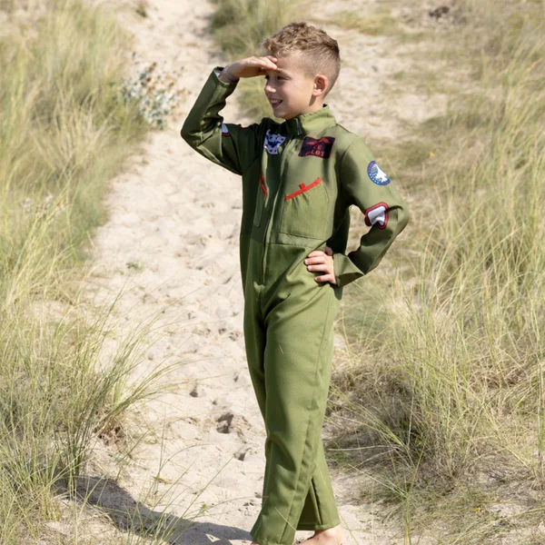 Children's fighter pilot costume