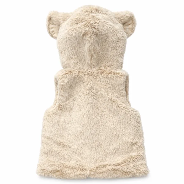 Children's pilou pilou sleeveless gilet with hood