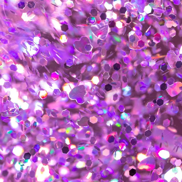 Child's rgb glitter heart night light
