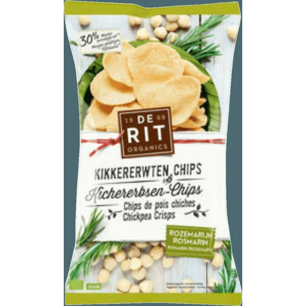 Chips De Pois Chiches au Romarin