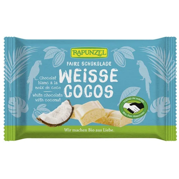 Chocolat blanc à la noix de coco