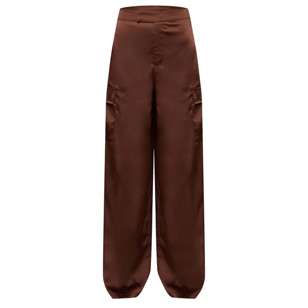 Chocolat Cargo Large En Satin