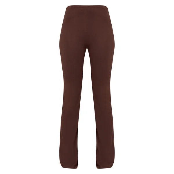 Chocolat Legging Évasé En Maille Fine Tall