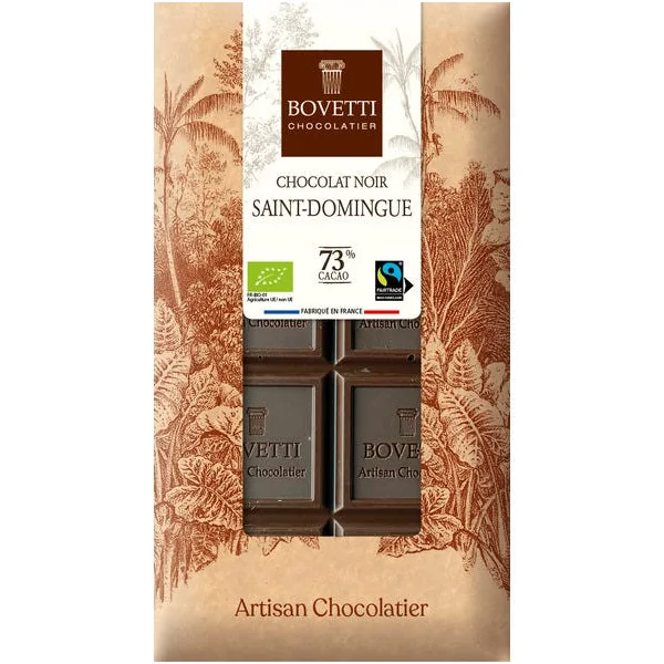 Chocolat noir de Saint Domingue 73% 100g