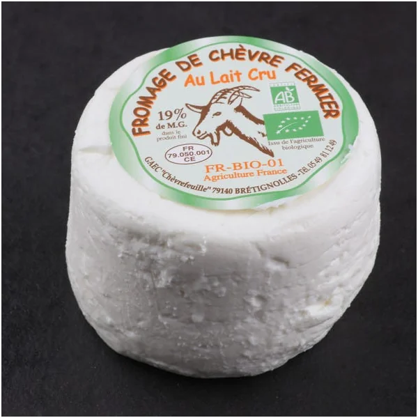 Chèvre crottin frais au lait cru fermier 120g