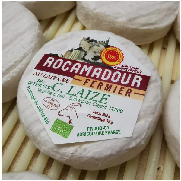 Chèvre Rocamadour AOP au lait cru 35g