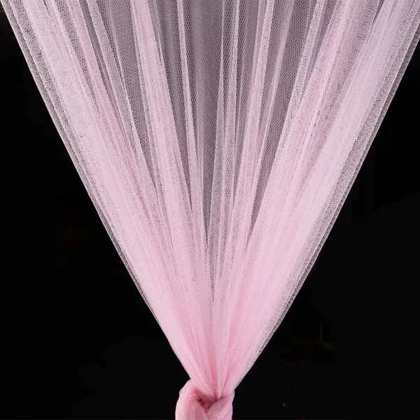 Ciel de lit moustiquaire d’enfant dôme dentelle Protection insectes rosé romantique neuf