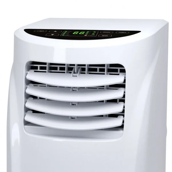 Climatiseur 3 en 1 Refroidisseur Ventilateur et Déshumidificateur 7000 BTU Fonctionnement Silencieux 785W 32x62,5x36cm