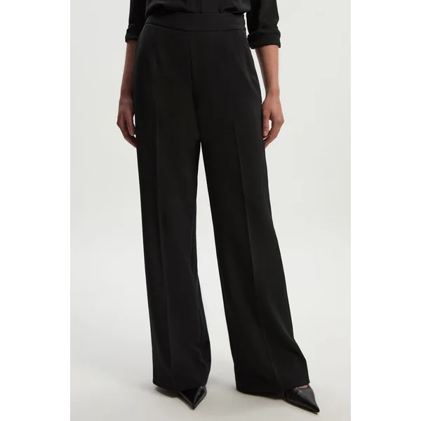 Collection Archive - Pantalon Petite en Satin Tailleur à Jambes Évasées