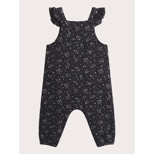 Combinaison longue à motif fleuri pour bébé fille - Soins Bébé Naturels & Produits Maman Après Naissance