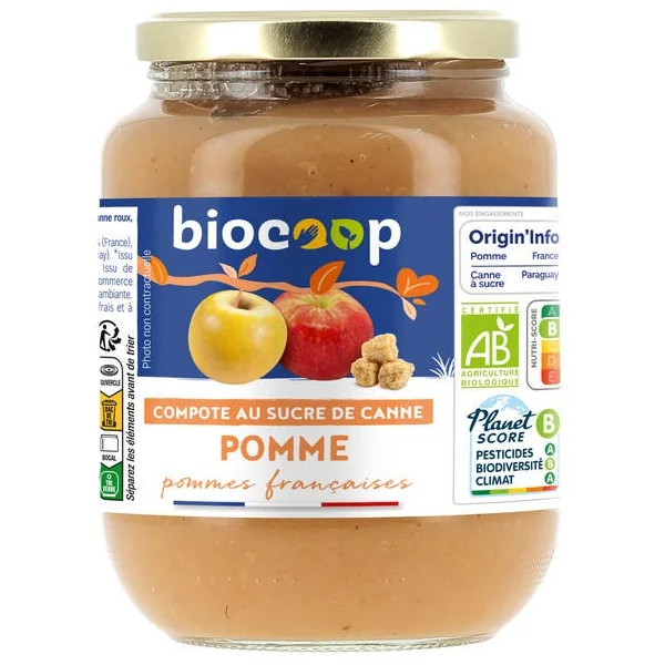 Compote de pommes 840g