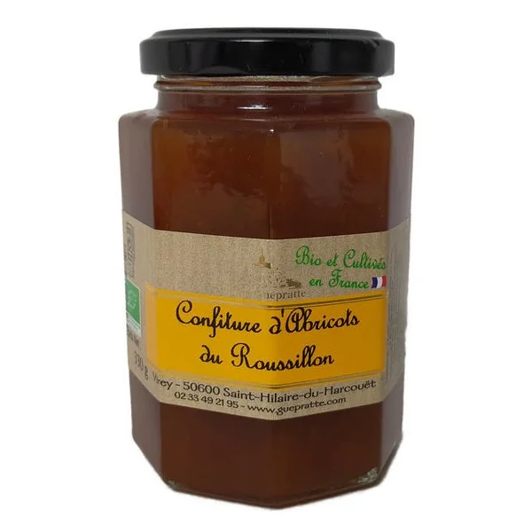 Confiture d'abricots du Roussillon - 330g