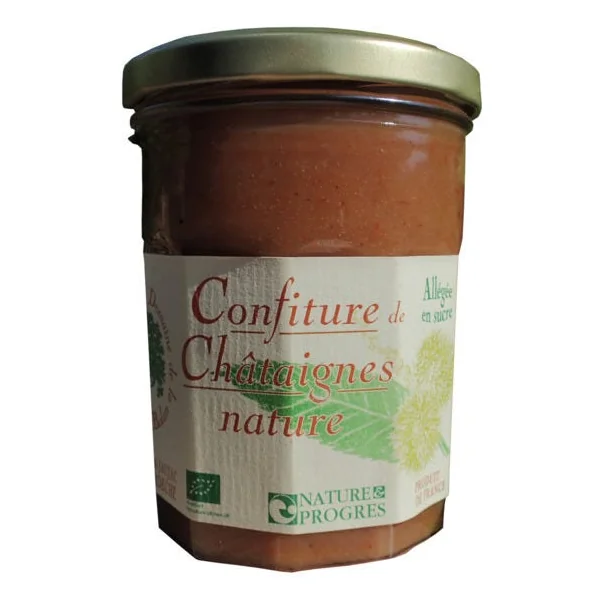 Confiture de châtaignes nature - 400g