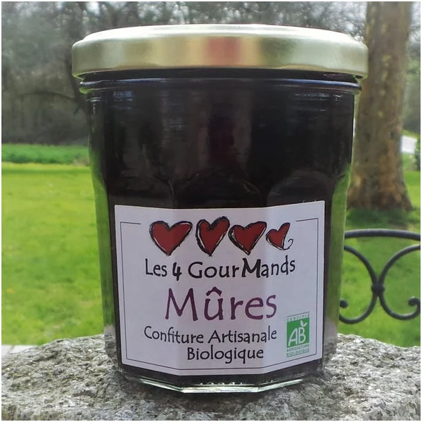 Confiture de mûres - 360g