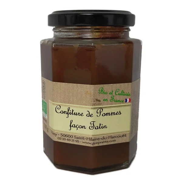 Confiture de pommes façon Tatin - 330g