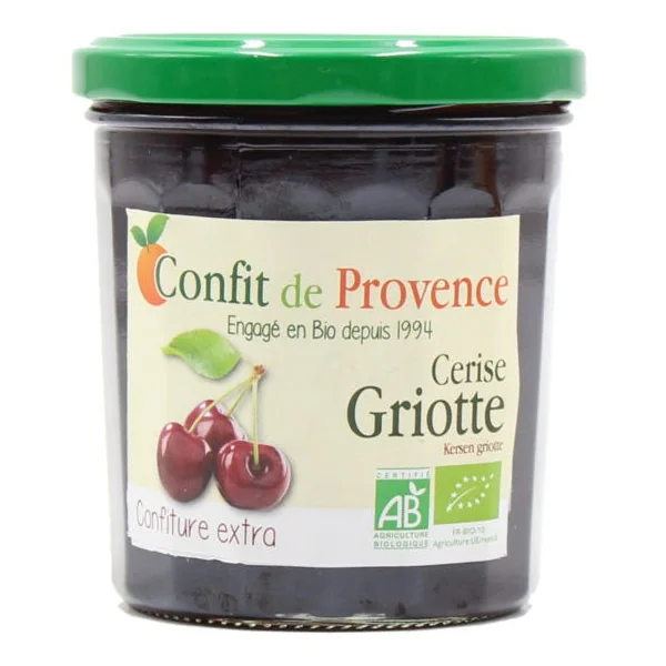 Confiture extra cerise griotte 370g