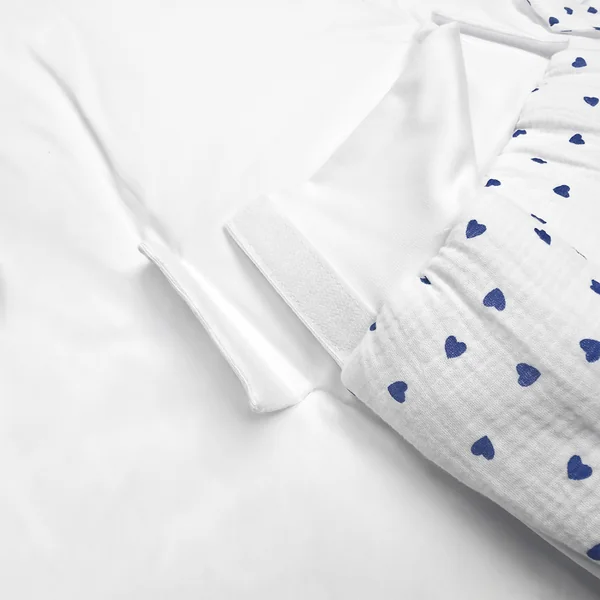 Convertible swaddle sleep bag in cotton muslin Lovio