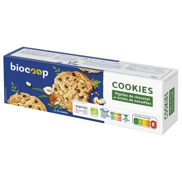 Cookie chocolat noisette (12) 200g