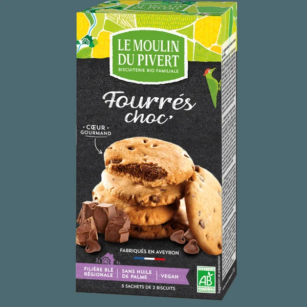 Cookies Fourrés Chocolat