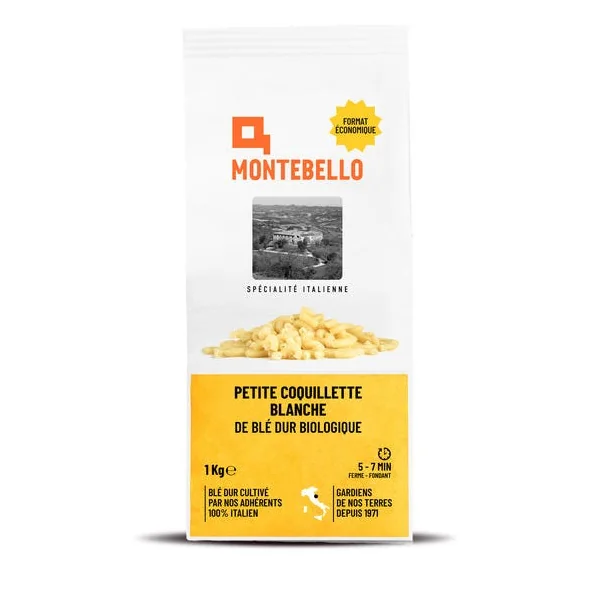 Coquillettes blanches, petites 1kg