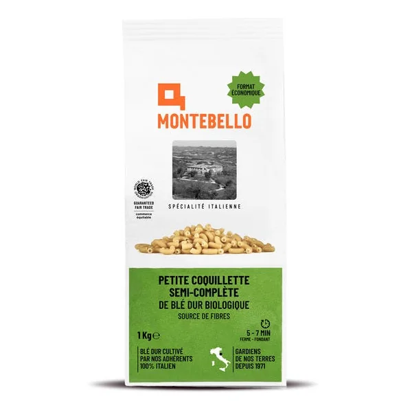 Coquillettes demi complètes, petites 1kg