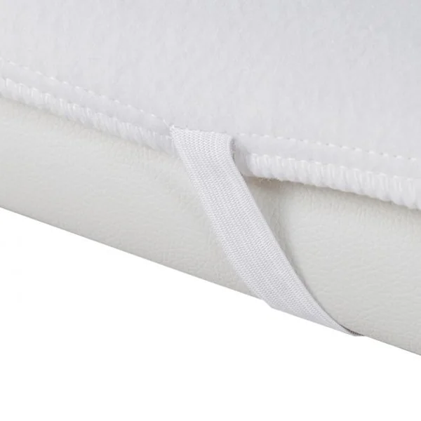 Couverture chauffante électrique 60W 4 niveaux de température lavable 30°C télécommande Surmatelas 180 x 75cm Blanc