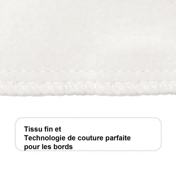 Couverture Chauffante Électrique Chauffe Matelas Température Réglable à 5 Niveaux Lavable Minuterie, 193x137cm, Blanc
