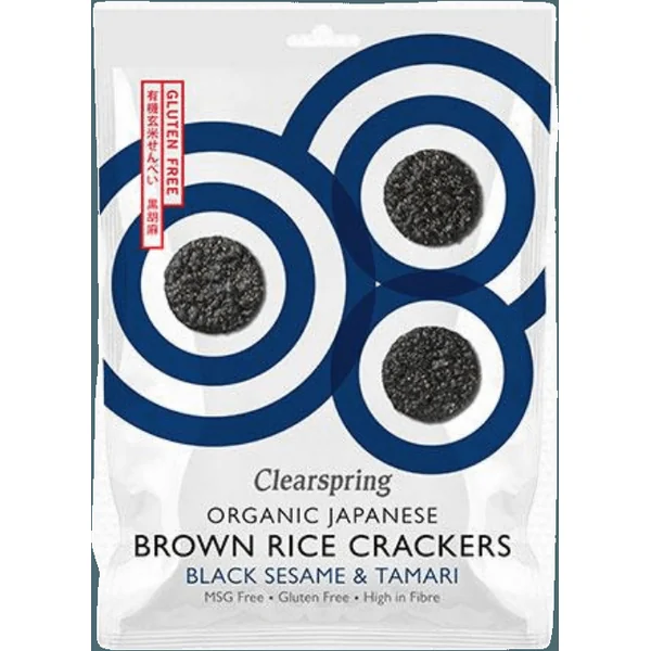 Crackers Riz Sésame Noir