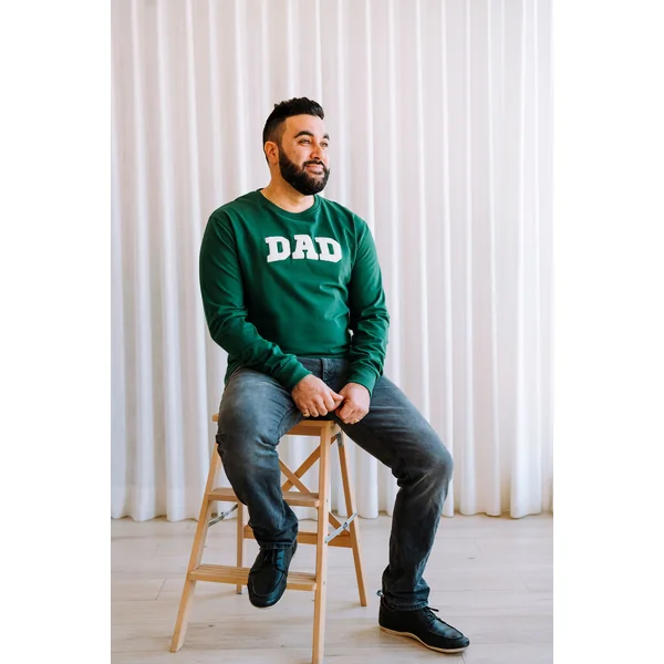 Crewneck DAD - vert forêt