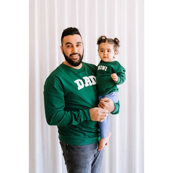 Crewneck DAD - vert forêt