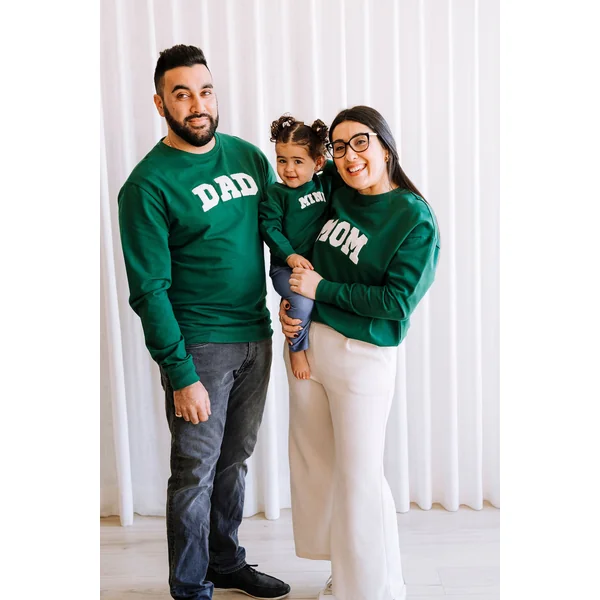 Crewneck DAD - vert forêt