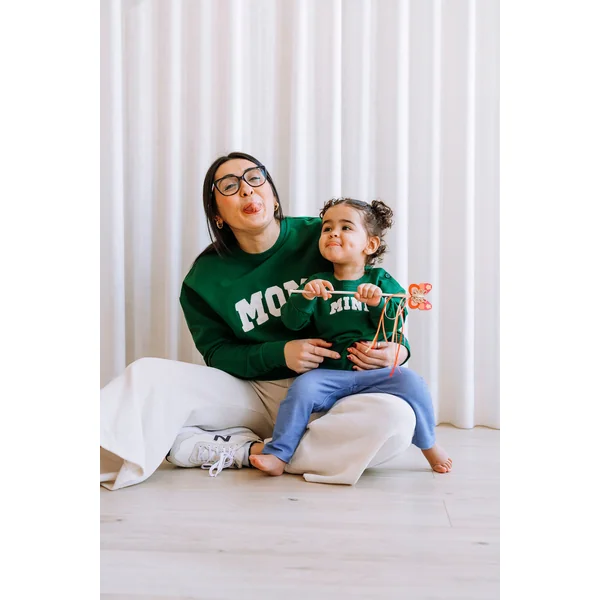 Crewneck MOM - vert forêt
