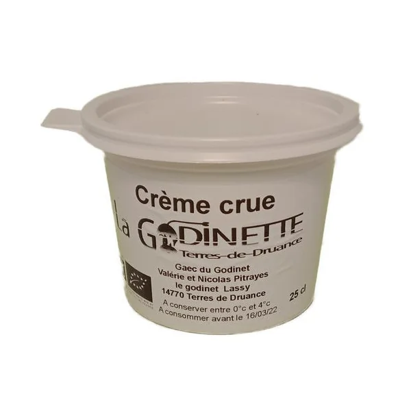 Crème crue - 250 ml