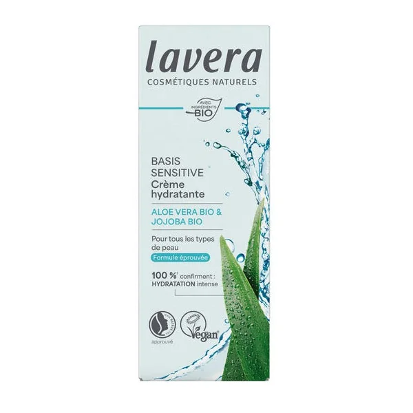 Crème hydratante aloe vera & jojoba Basis sensitiv 50ml