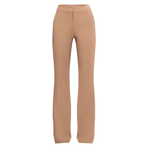 Crème Pantalon Droit Tailleur Co-ord Plt Label