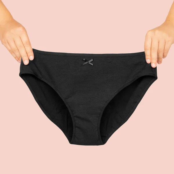 Culotte menstruelle noire flux modéré Jho - Imparfait