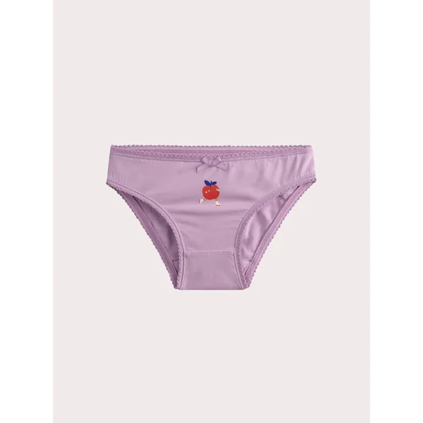 Culottes pommes lot de 3 pour enfant fille - Soins Bébé Naturels & Produits Maman Après Naissance